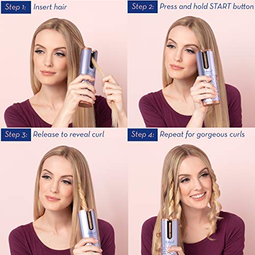 Cordless Auto Curler for Curls or Waves k7m