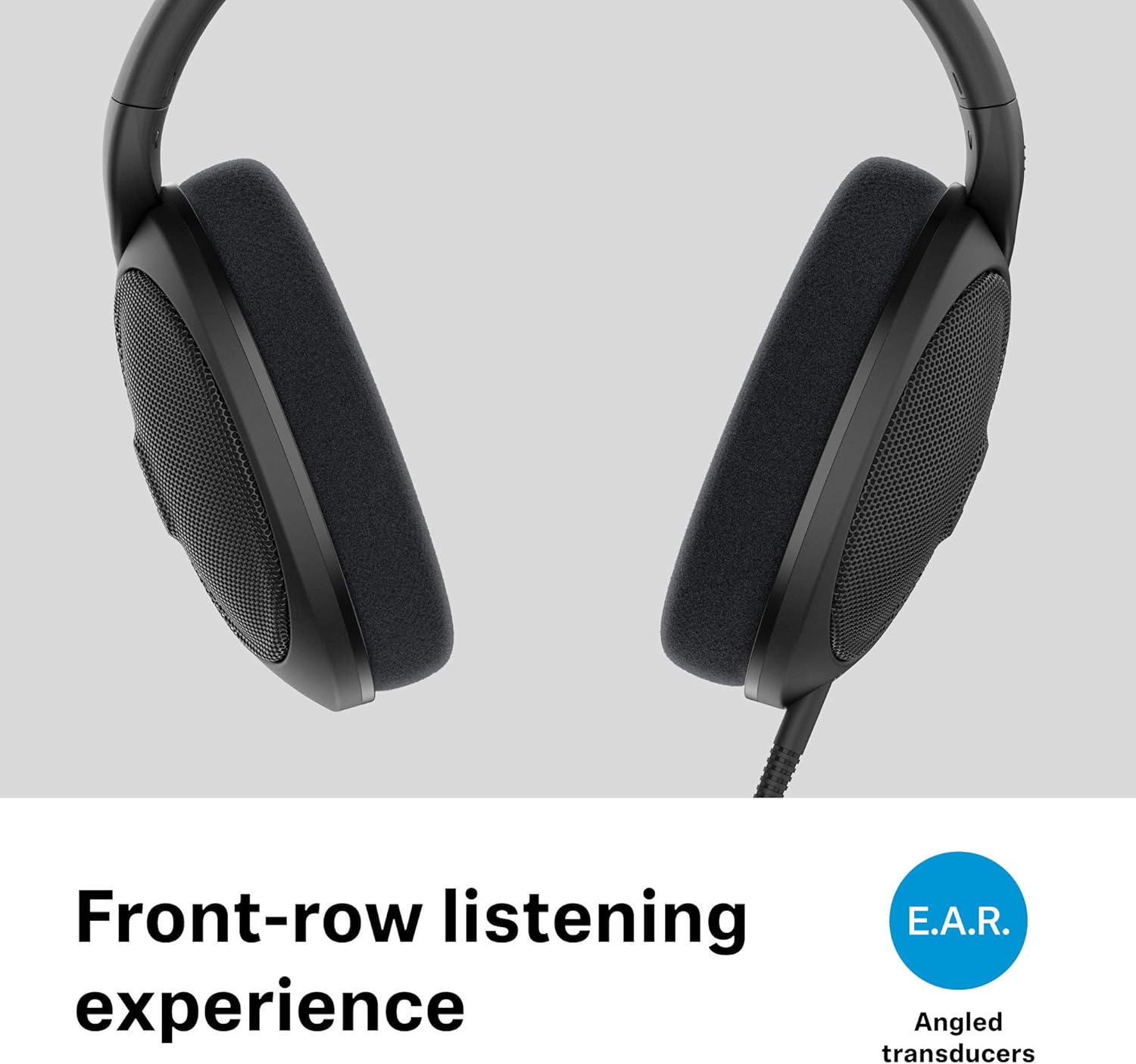 Open-Back Over-Ear Audiophile Headphones with Detachable Cable k7p