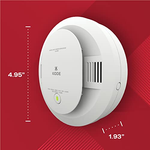 Smoke & Carbon Monoxide Detector, AA Battery, 2 Pack k7