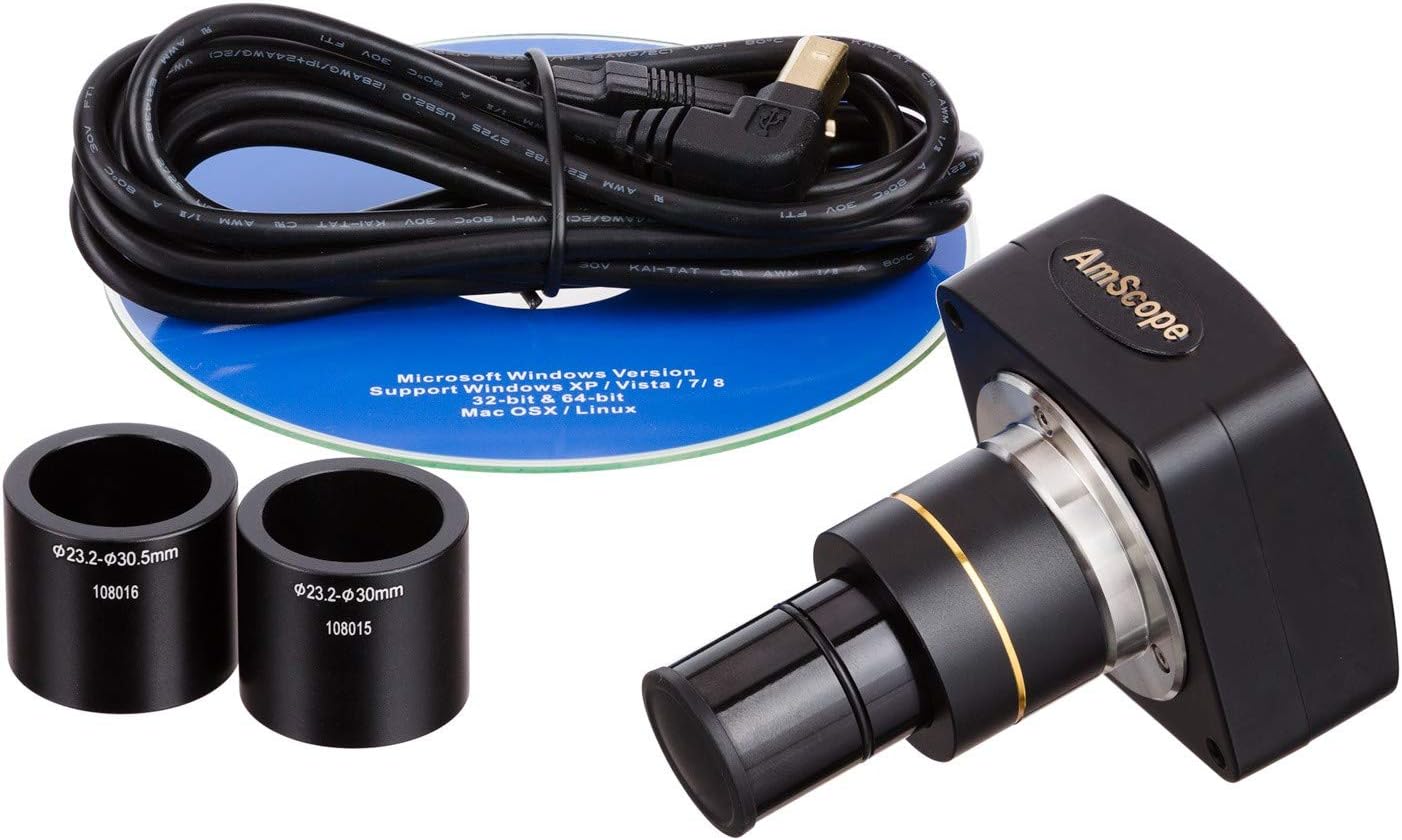 Binocular Compound Microscope 40X-2500X LED k7