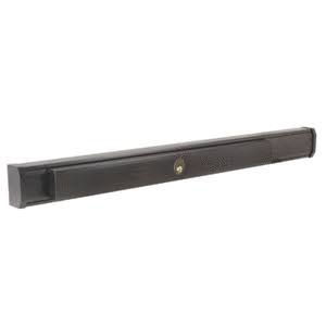 Jackson 311285CL3313 Dark Bronze 36x22 1285 Push Pad Concealed Vertical Rod Left Hand REVERSE Bevel Panic Exit Device with Cylin