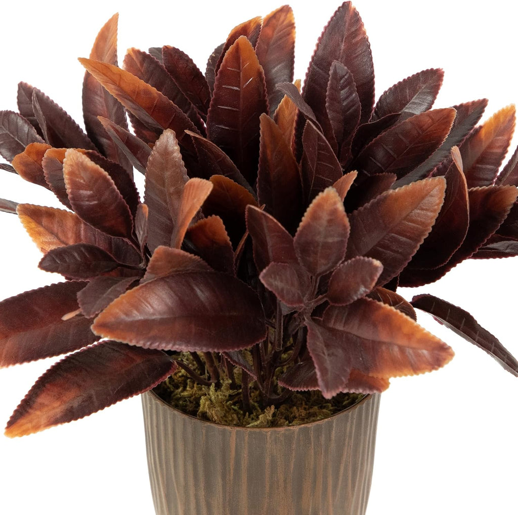 Artificial Foliage Plant in Textured Pot 7k