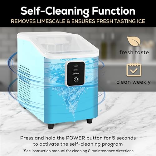 Electric Countertop Ice Maker Machine Portable 33lbs 24h Stainless Steel A7