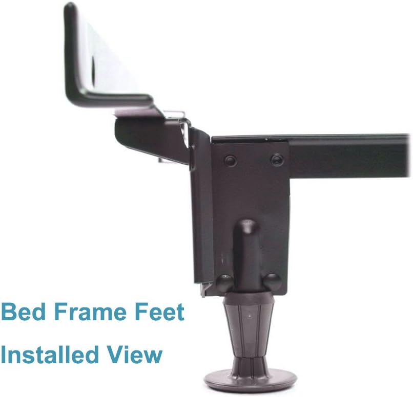 Heavy Duty Bed Frame Feet Replacement Set of 4 Glide Legs k7