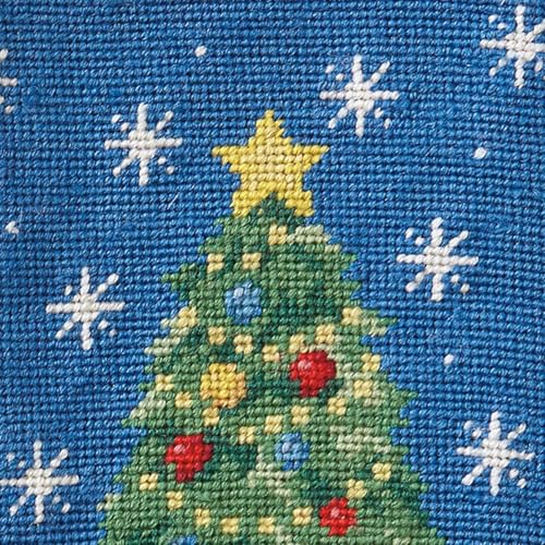Personalized Christmas Needlepoint Stocking 100% Wool A7