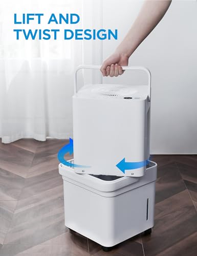 Dehumidifier for Basement with Drain Hose k7