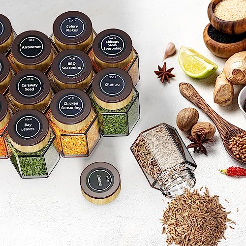 Magnetic Spice Tins with Wall Plates, Labels & Stickers a7