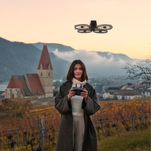 Drone with 4K UHD Camera, Palm Takeoff, 3 Batteries Bundle k7