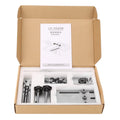 Self Centering Dowel Jig Kit, 3 in 1 6/8/10/15mm Drill Guide Locator Kit, Woodworking Self Centering Dowelling Jig Drill Guide Locator Kit - Curated Treasures Market