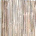 FOREVER BAMBOO Natural Split Rolled Bamboo Fence Panel for Garden Privacy Fence Screen for Indoor or Outdoor 6 ft H x 6 ft L