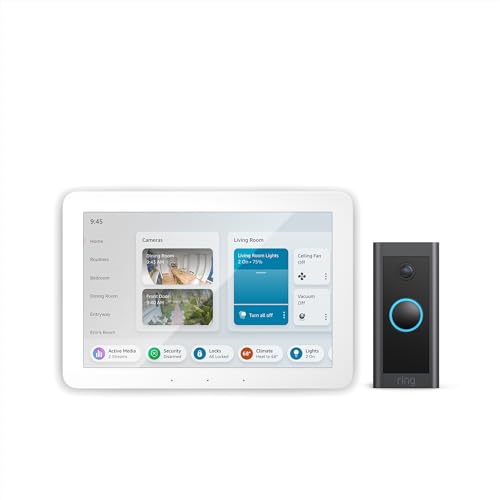 Smart home control panel with Alexa 8 inch K7