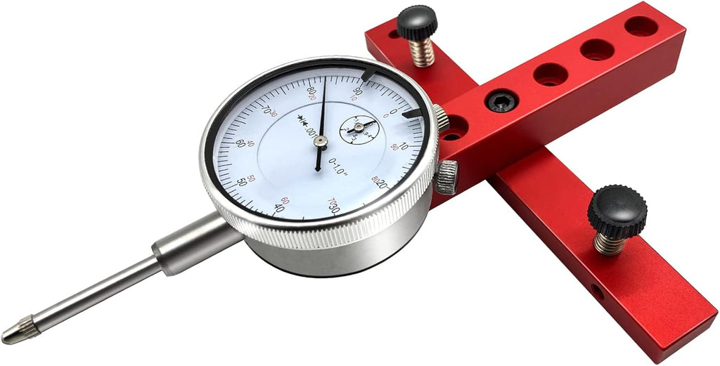 Adjustable Table Saw Dial Indicator Gauge for Checking and Setting The Accuracy of Table Saw, Necessary Tools for Table Saw Alignment and Calibration