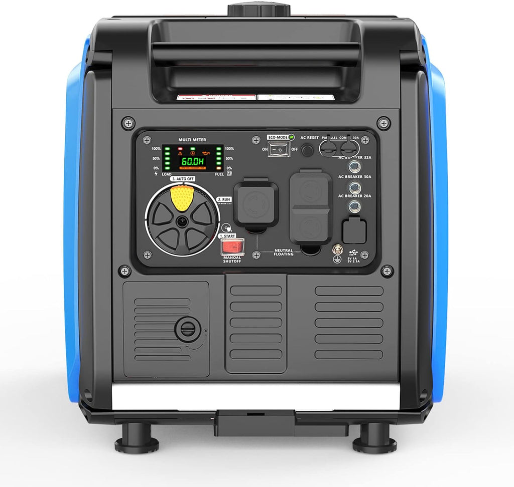 4500-Watt Portable Inverter Generator with Electric Start & Eco-Mode a7