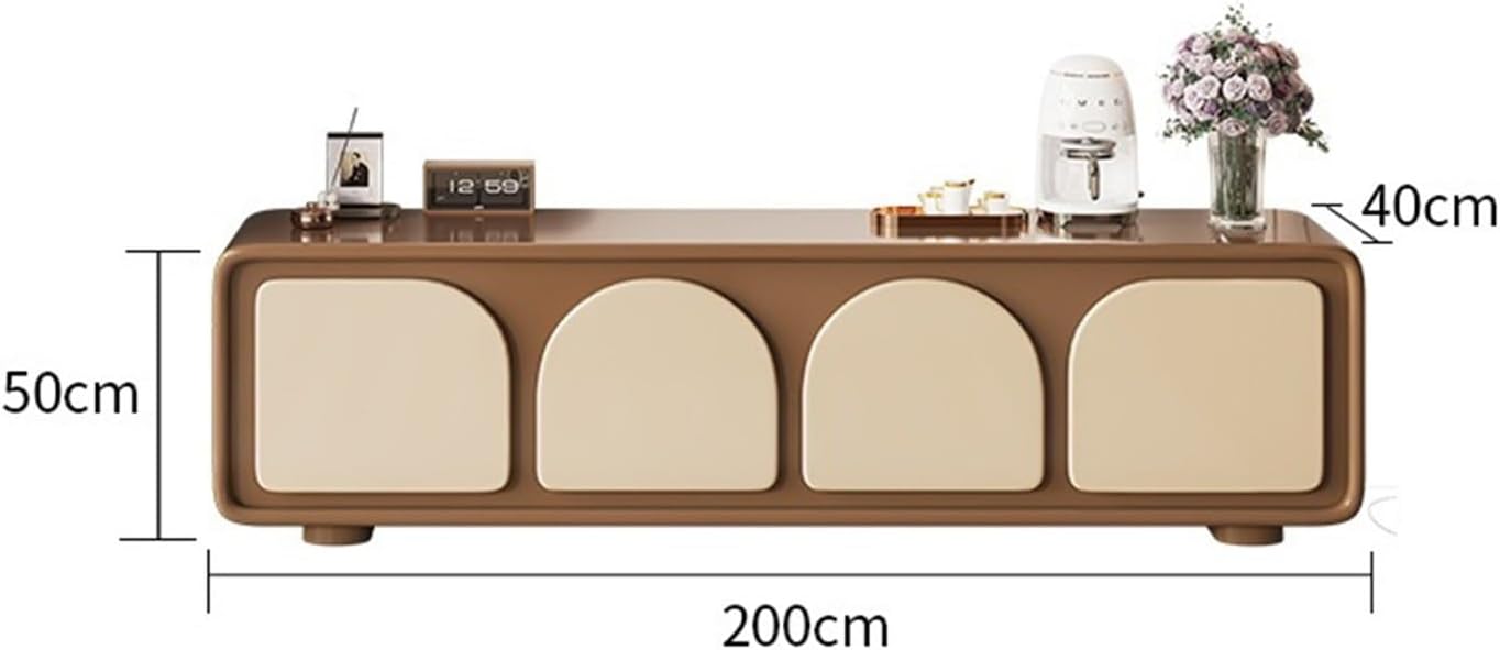 TV Cabinet with Arched Doors for Living Room k7