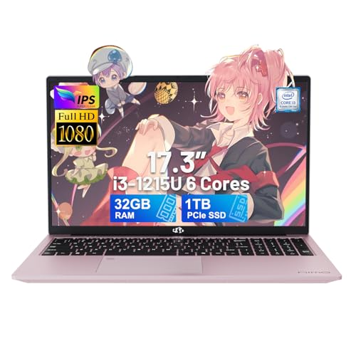 17.3" IPS FHD Laptop, 16GB RAM 512GB SSD, Silver k7