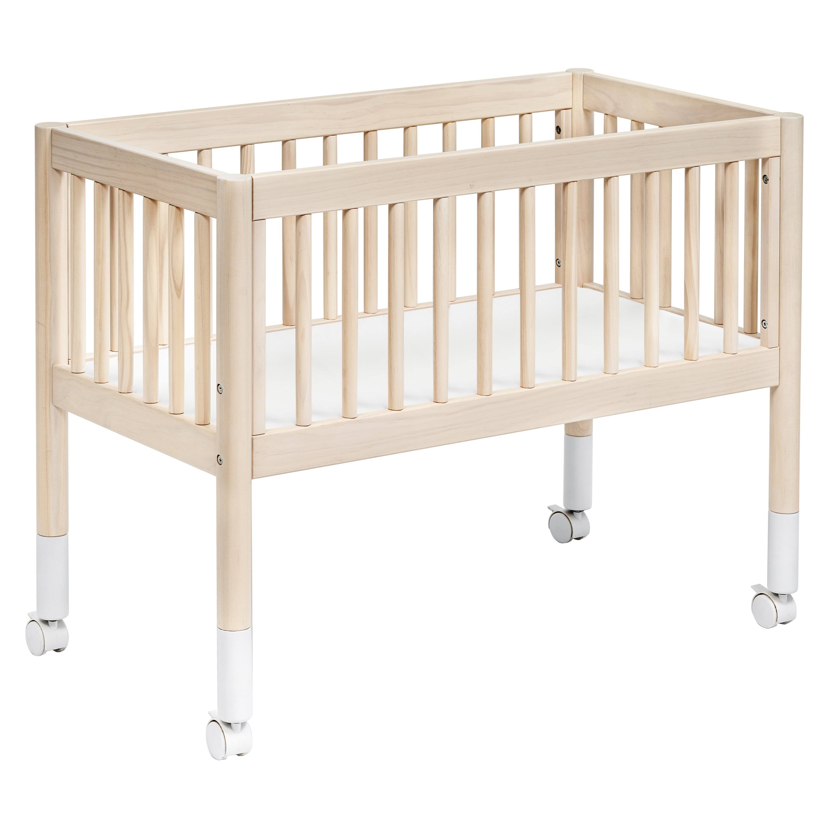 Portable Bassinet White Washed Natural k7