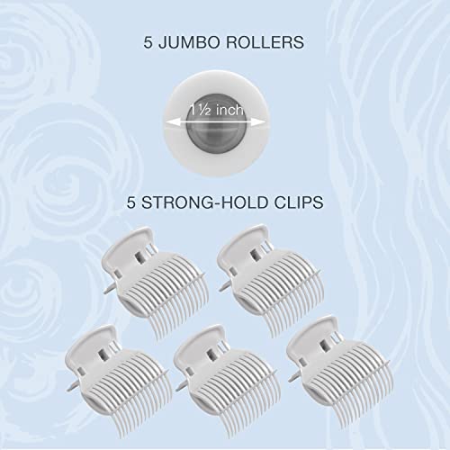 Ceramic Hot Rollers for All Hair with Clips 7k