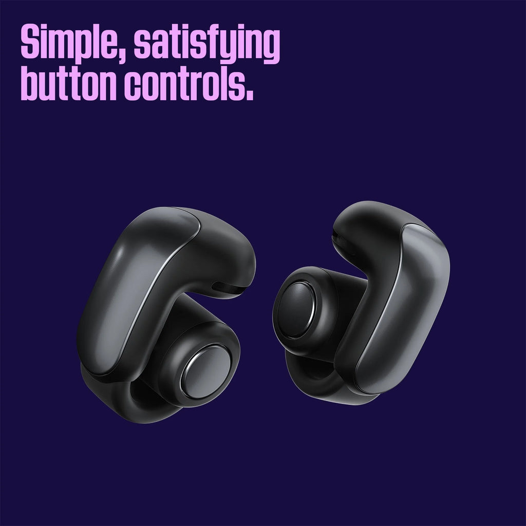 Open Ear Wireless Earbuds with Charging Case Black k7