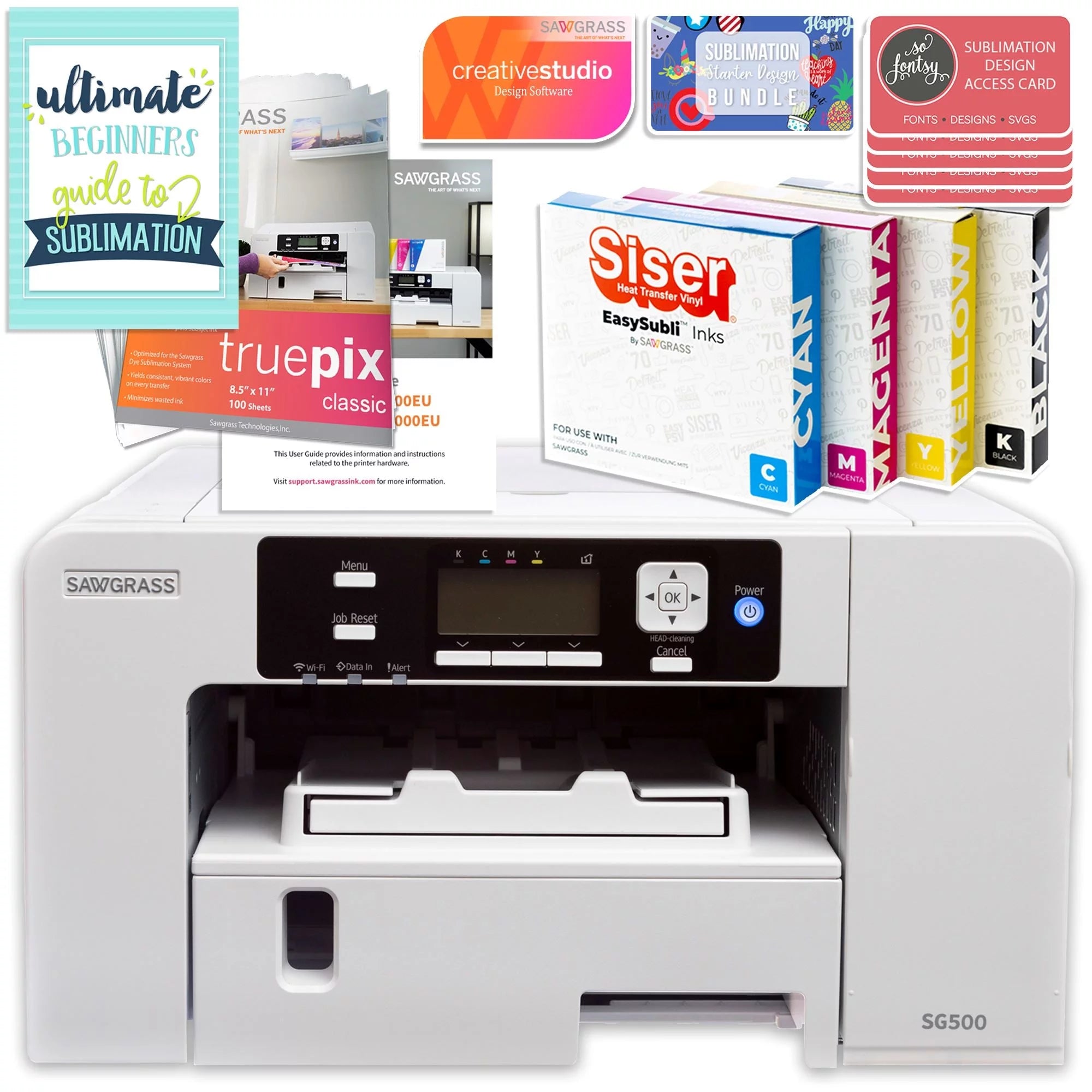 Sublimation Printer with Mug Press Bundle k7x