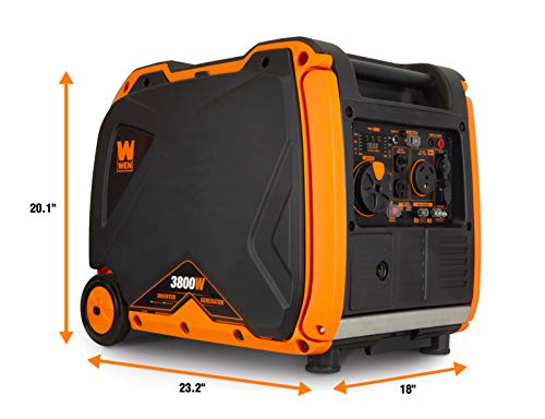 Portable Inverter Generator 6800W Dual Fuel Electric Start A7