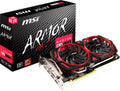 MSI - AMD Radeon RX 570 ARMOR OC 8G GDDR5 PCI Express 3.0 Graphics Card - Black/Red