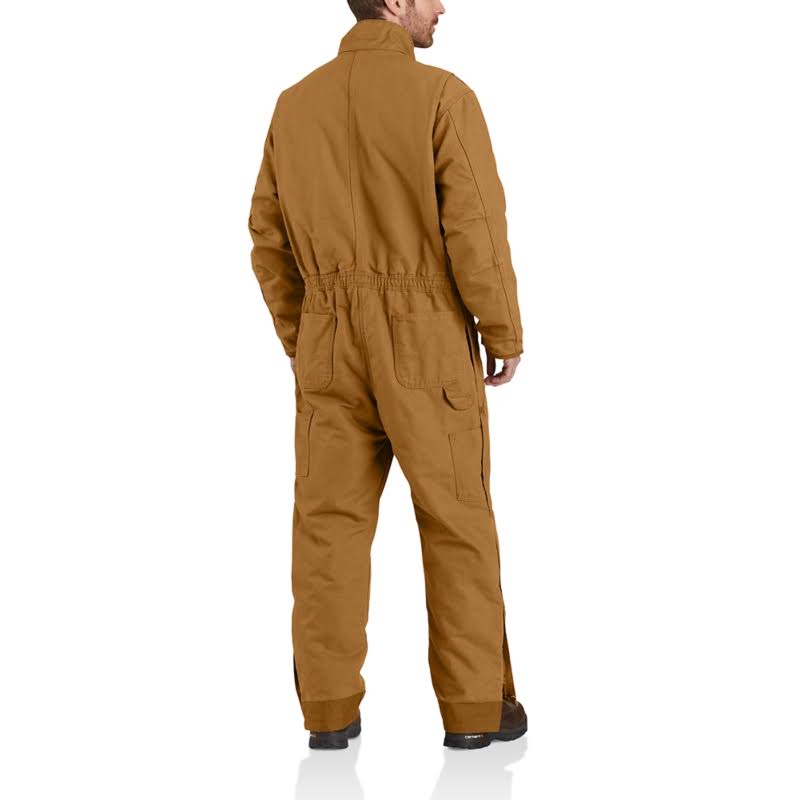 Insulated Coverall Brown Loose Fit 7k