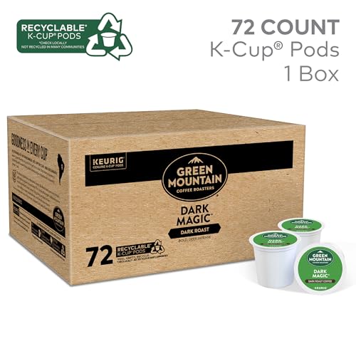 Dark Roast Coffee Pods, 72 Count K7m