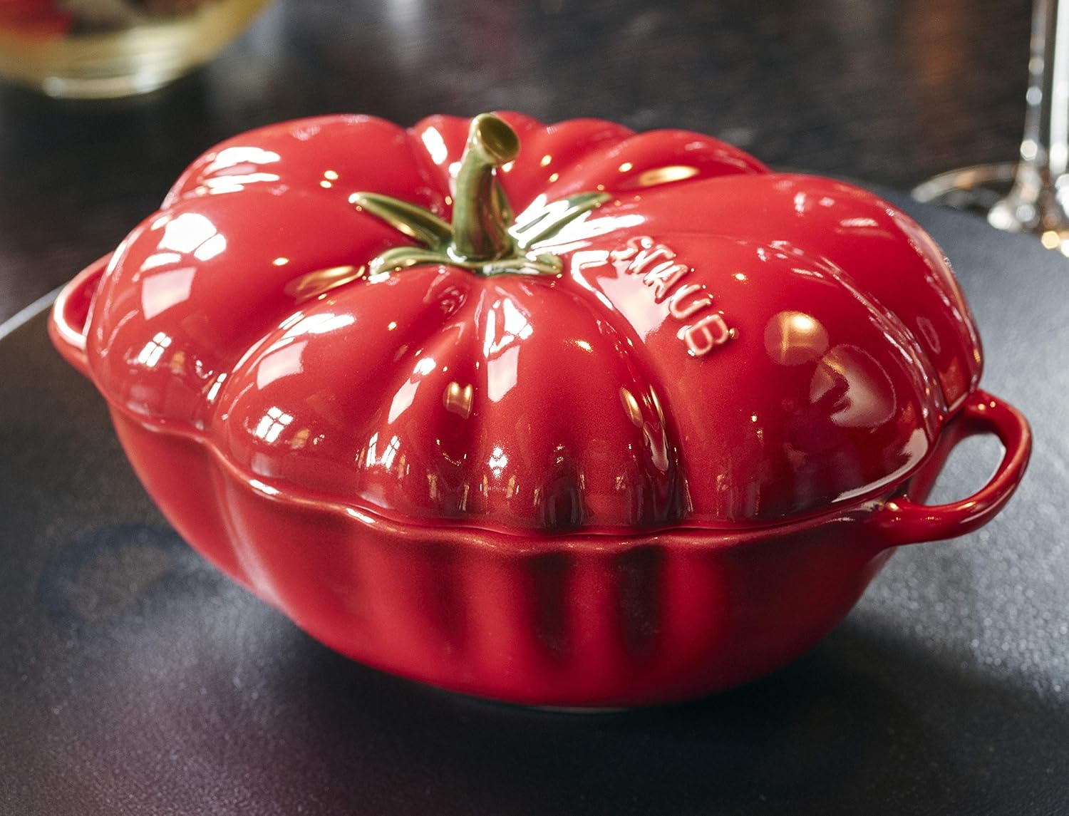 Tomato Casserole Enamelled Ceramic 7k