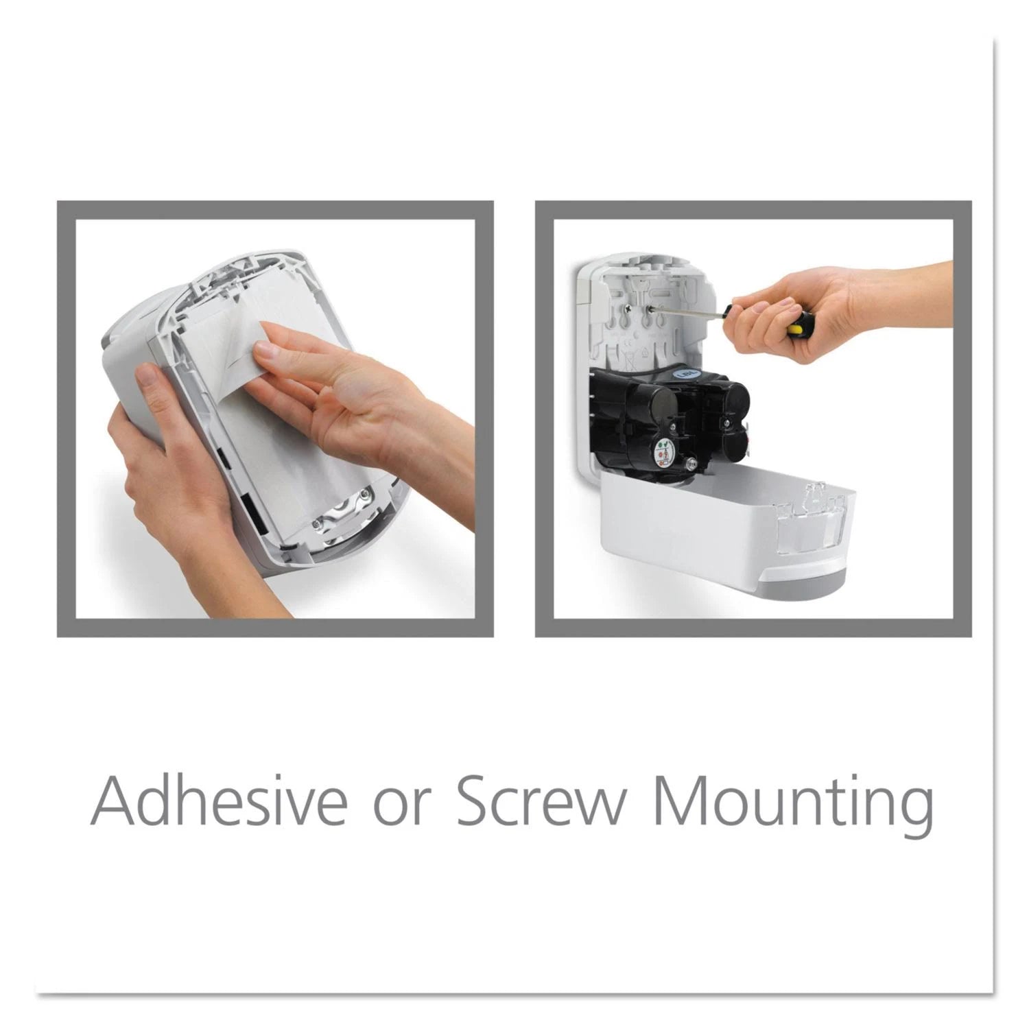 Dispenser 700ml Gray/White 4 Pack a7