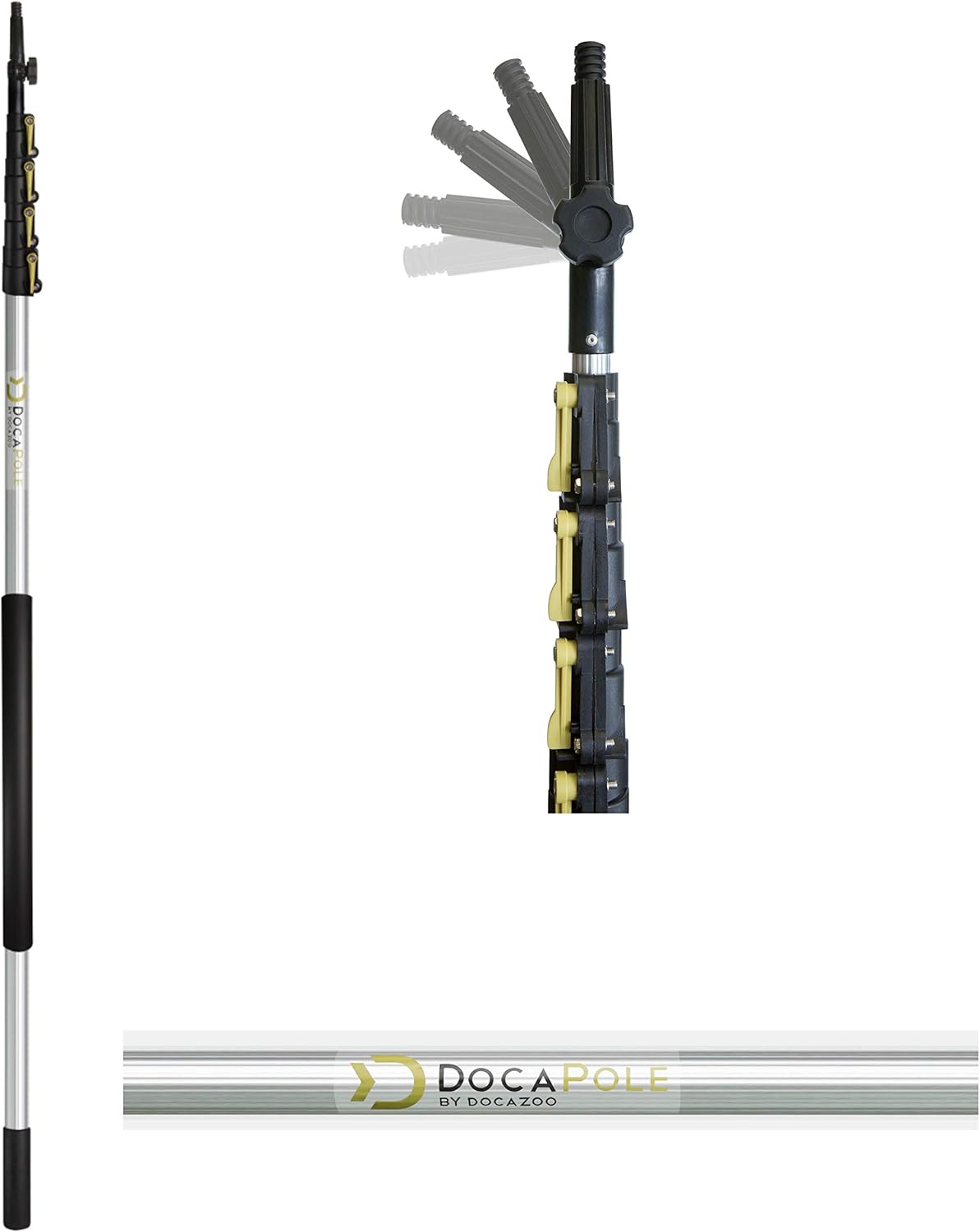 Dusting Kit with Telescopic Pole and Microfiber Duster a7