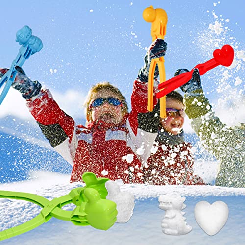 Snowball Maker Clip with Handle for Kids Winter Outdoor Toys D7k