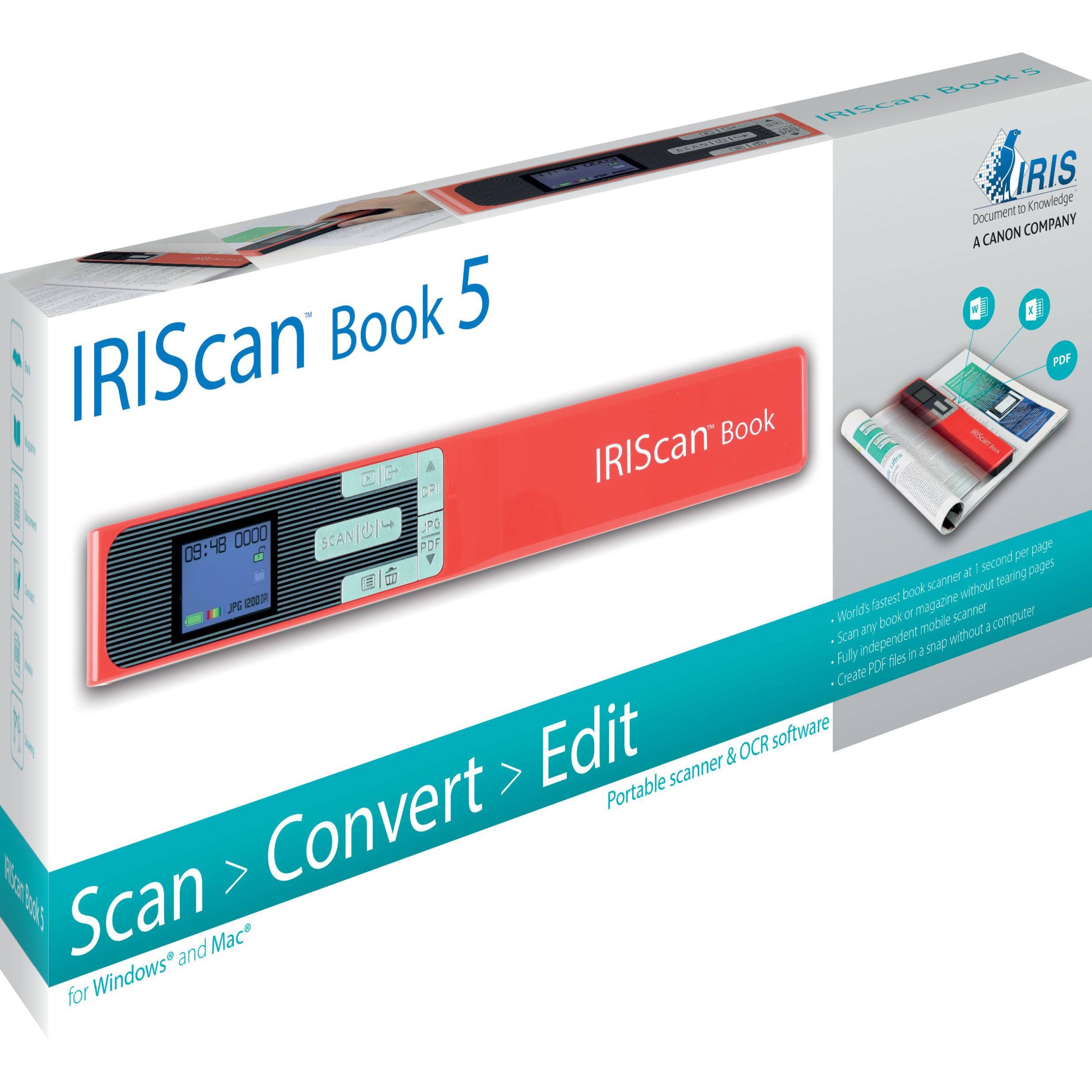 Portable Scanner Red 7k