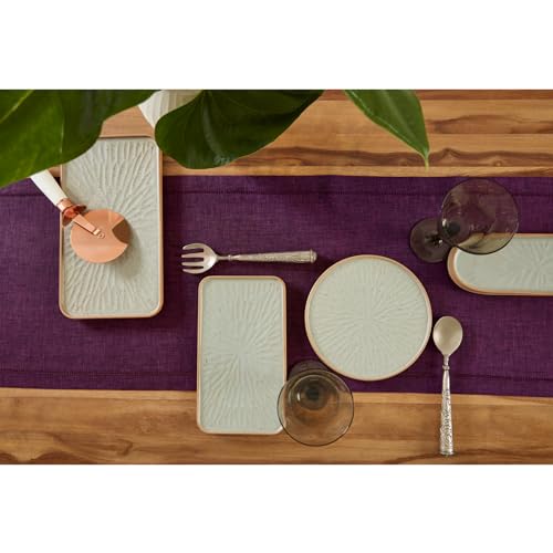 Linen Chambray Table Runner 120 Inches x7