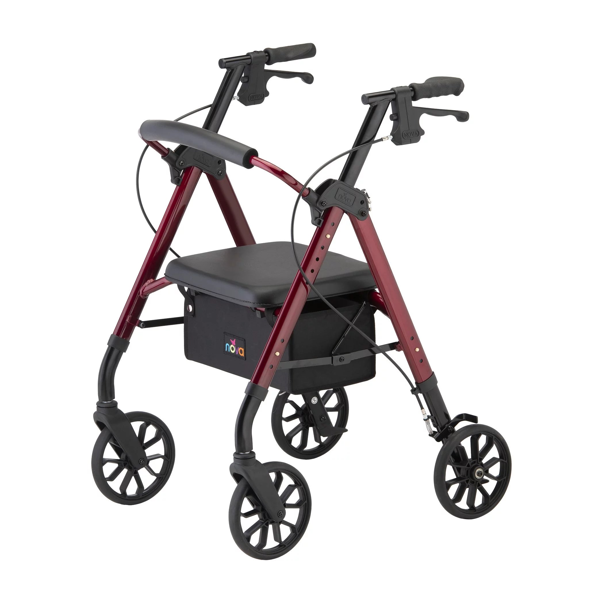 Aluminum Rollator with 8 Inch Wheel k7