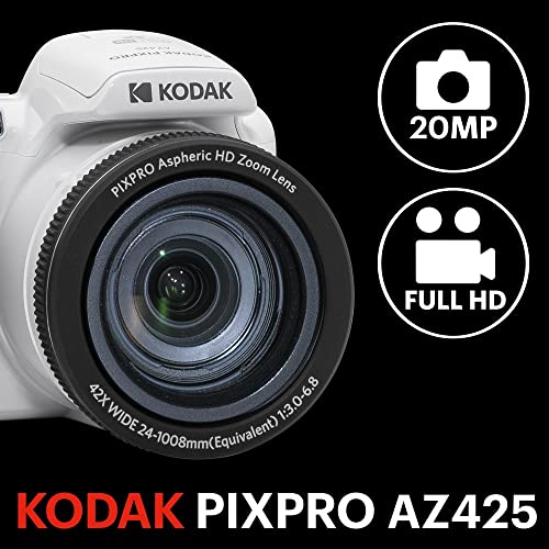Digital Camera 42X Optical Zoom 24mm Wide Angle 1080P Video r7