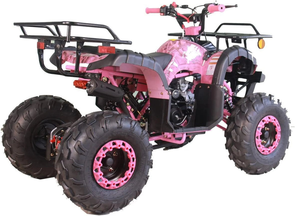 125cc Gas ATV Automatic Reverse Remote Control Tires q7