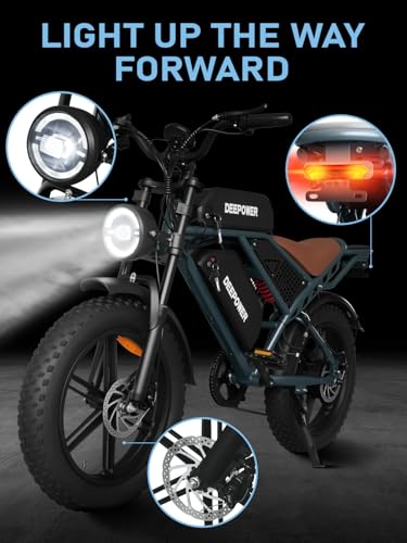 Electric Bike for Adults 1500W 30MPH Fat Tire eBike k7