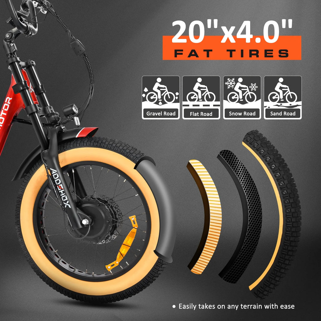 Electric Tricycle for Adults 750W 48V 20Ah Removable Battery 3 Wheel Bike k7