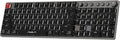 AULA F2090 Low Profile Wireless Bluetooth Mechanical Keyboard, with RGB Backlit, Media Control, 104 Slim Keycaps USB Wired PC Gaming Keyboard for Mac Windows, iOS, Android (Blue Switch)