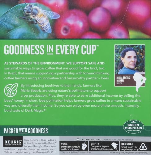 Dark Roast Coffee Pods, 72 Count K7m