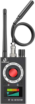 Anti Spy Detector, RF Detector & Camera Finder, Bug Detector, Upgraded RF Signal Detector, LNYOSN GSM Tracking Device for Wireless Audio Bug Hidden Camera Detector