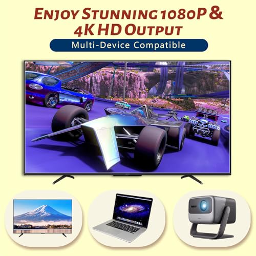 Retro Gaming Console 4K HDMI 64GB 2 Wireless Controllers a7