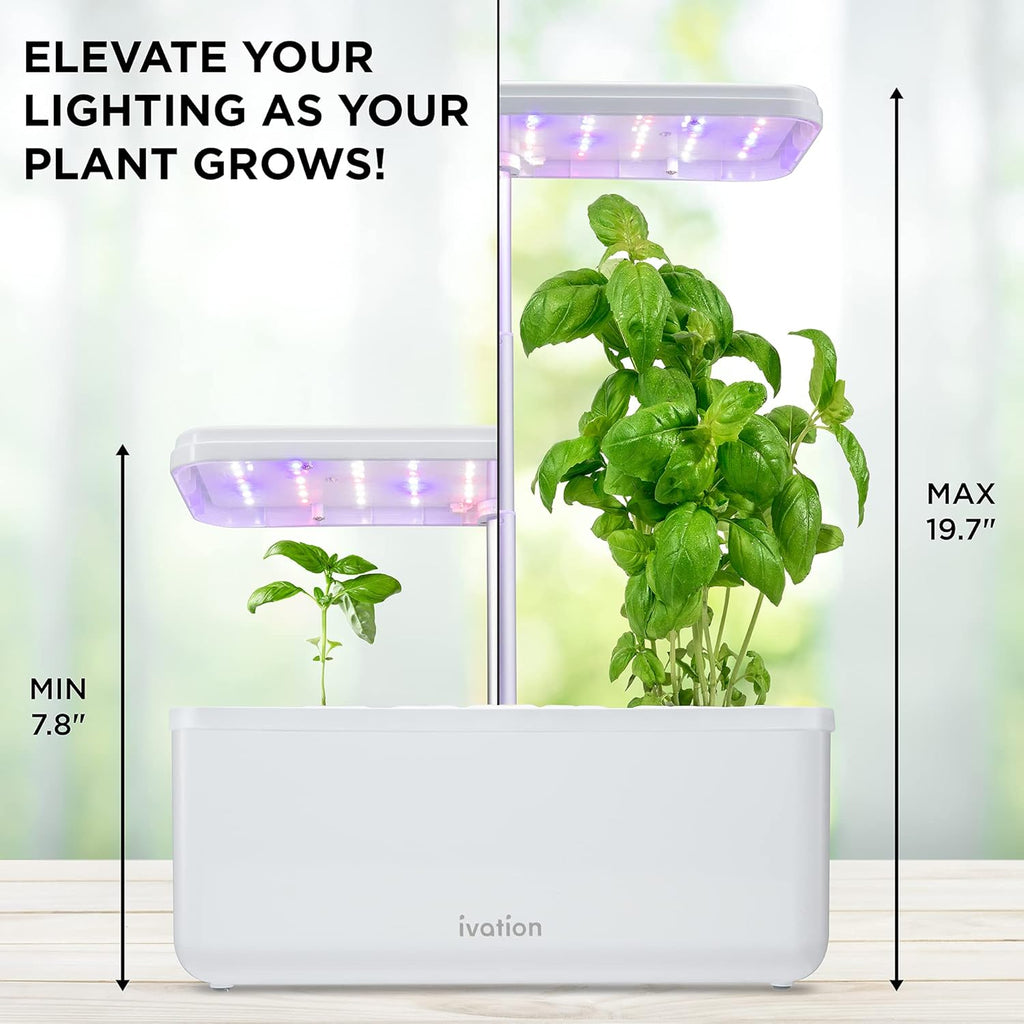 Hydroponics Growing System Kit with LED Grow Light k7