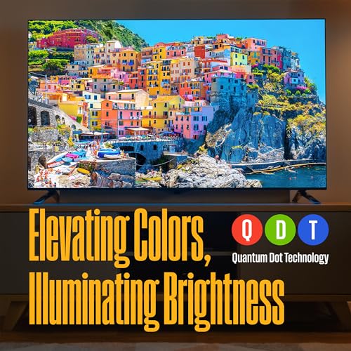 43" 4K QLED Smart TV with HDR10+ & Dolby Vision a7