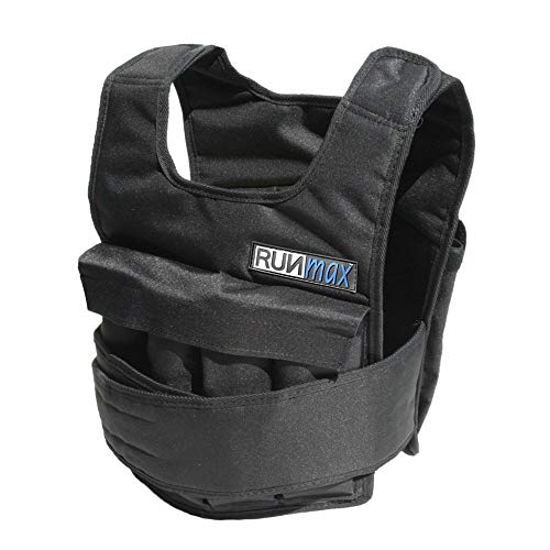 Weighted Vest 40 lb Black k7