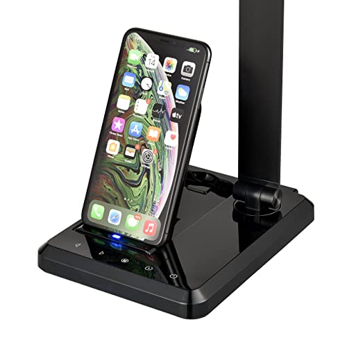 LED Desk Lamp with Wireless Charger and USB Port a7