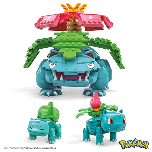Pokémon Action Figure Building Toys, Bulbasaur Evolution Set 7k