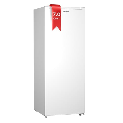 Upright Freezer Convertible Refrigerator, 5 Adjustable Shelves, Garage Ready A7