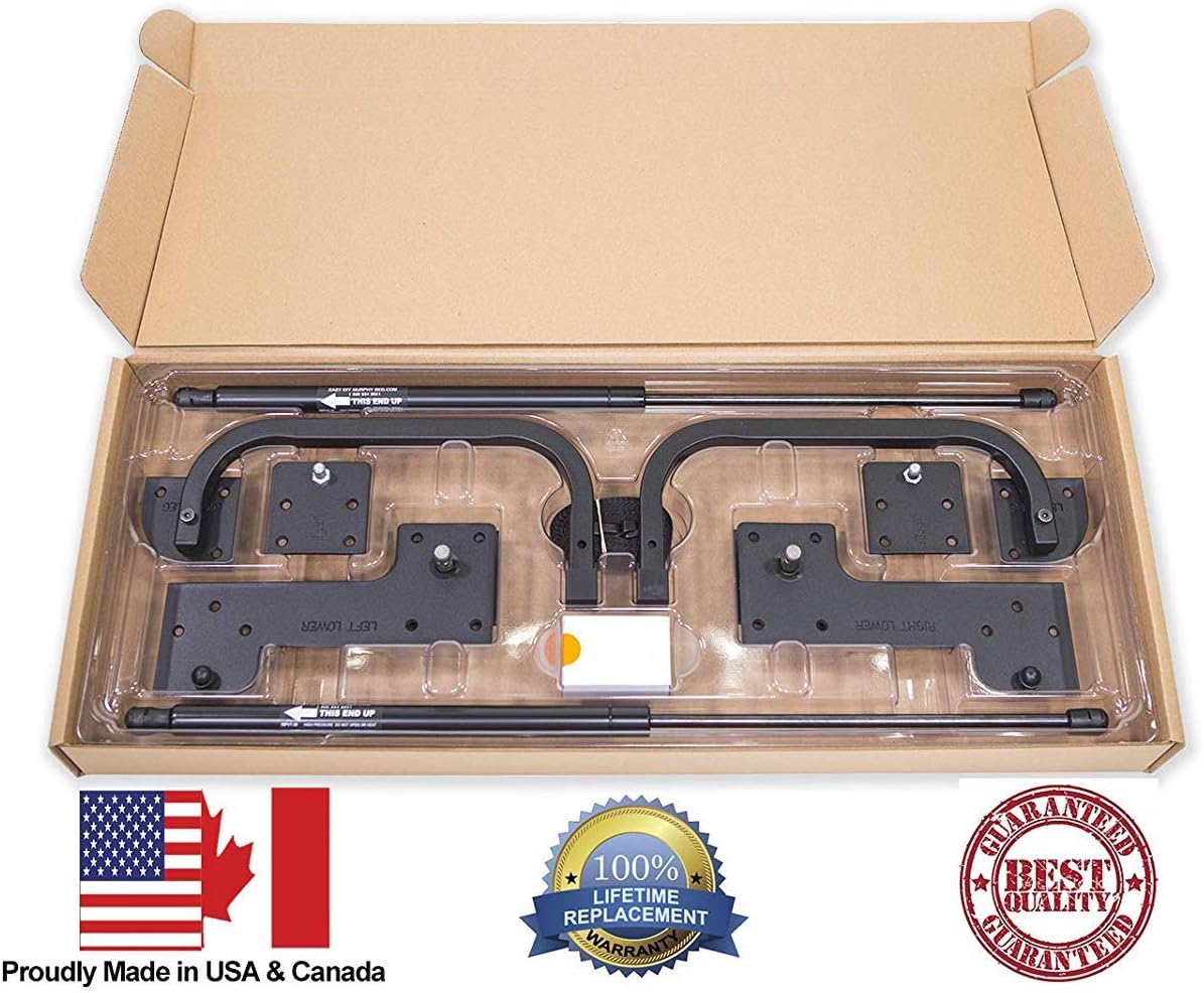 Queen Size Murphy Bed Hardware Kit DIY Wood Frame Folding Wall Bed 7k
