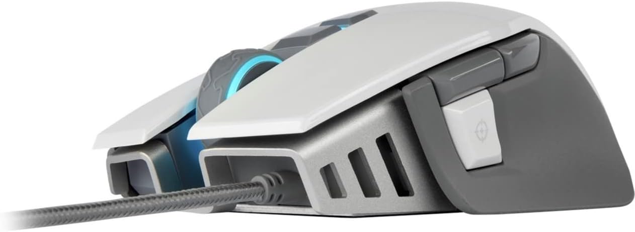 Gaming Mouse Wired 18000 DPI Adjustable Weight Black k7